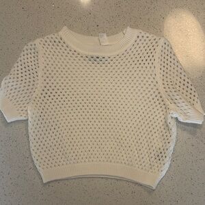 H&M Cream Knit Sweater